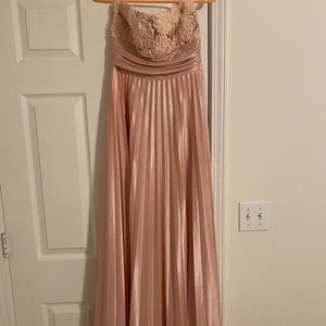 Pink formal dress
